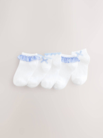 Носки хлопковые для девочки Next AU2-578, 5 шт., Белый