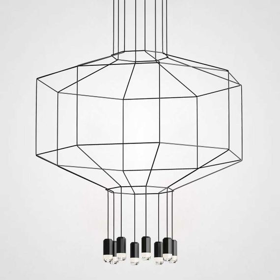 Подвесная люстра Imperium Loft Vibia Wireflow 84534-22