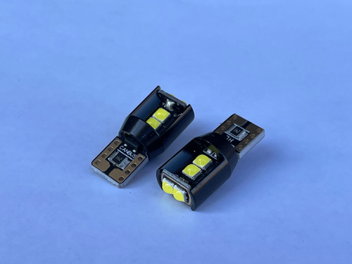 T10 - W5W -6 диодов / Автолампа светодиодная (2 шт. / комплект)