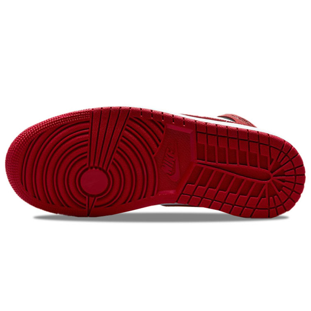 Кроссовки Jordan Air Jordan 1 mid "bred toe", BQ6472-079