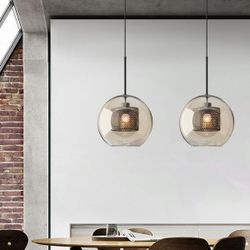 Подвесной светильник CATCH AMBER Pear S D25