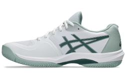 Мужские теннисные кроссовки Asics Game FF Clay/OC - white/dark neptune
