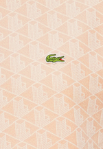 Lacoste Футболка с принтом - львица / мука / лосось