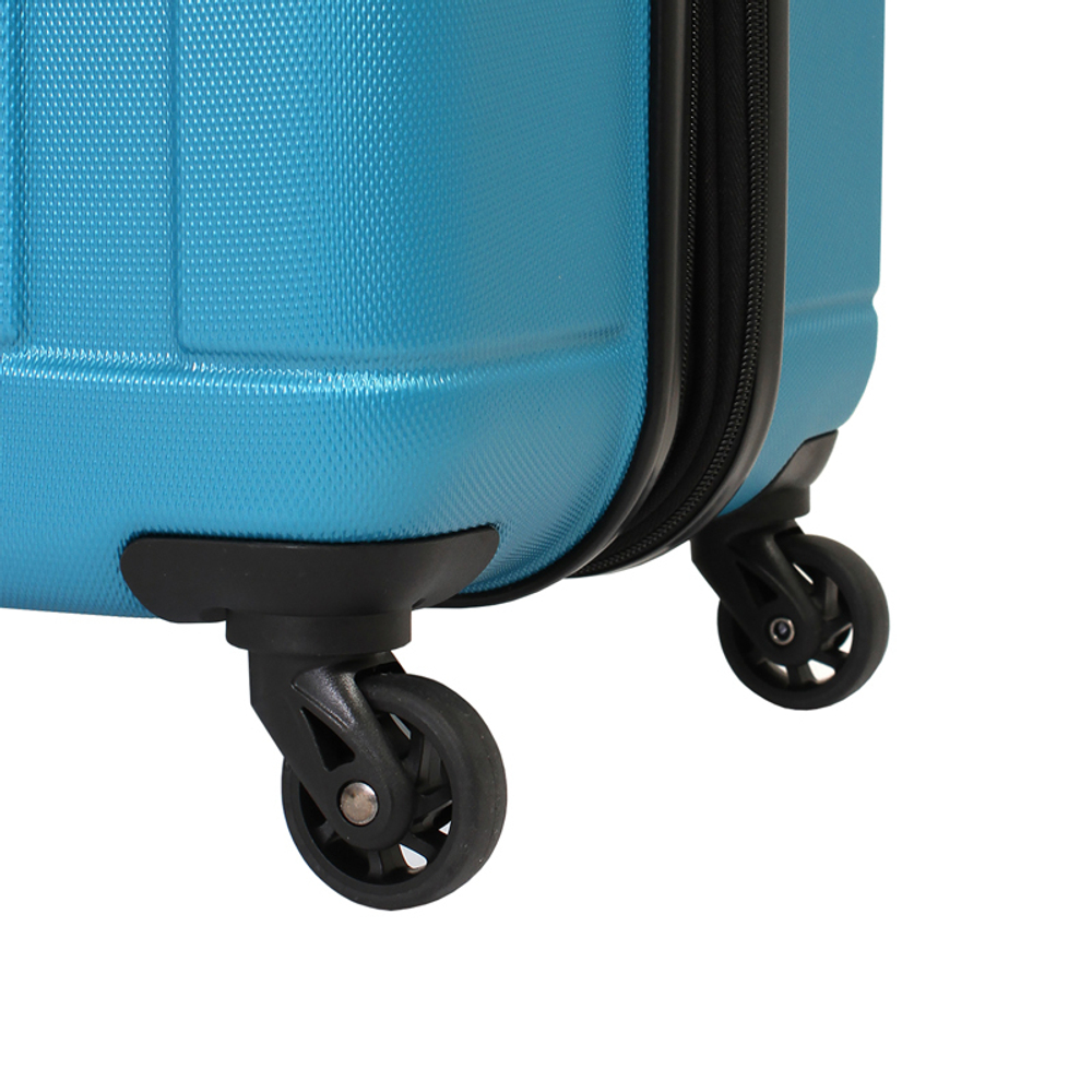 Чемодан Wenger Uster, голубой, 41x26x58 см, 62 л