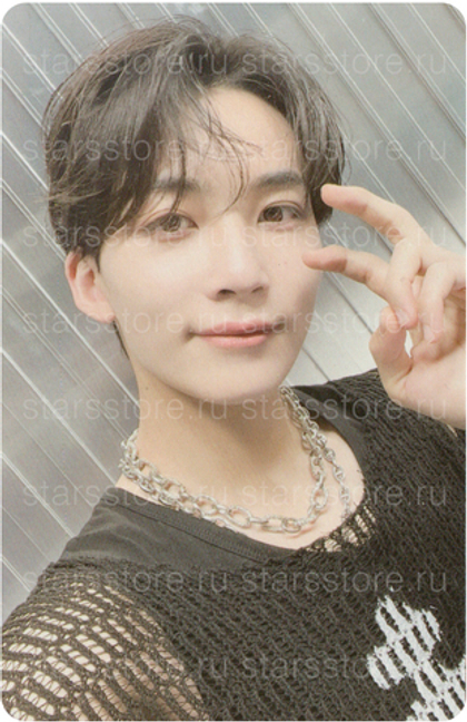 Фотокарта Jeonghan SEVENTEEN - 2022 SVT PHOTOBOOK THE NAME;17