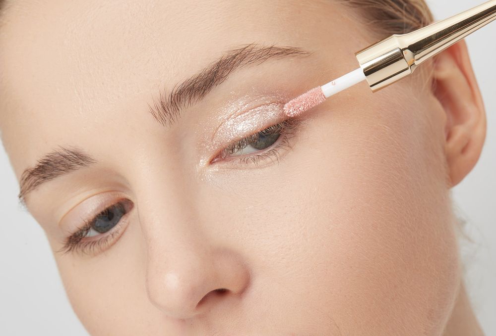 Жидкие блестки для глаз в оттенке Chupa Chups - 'Rose Gold'