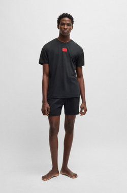 Пижама мужская HUGO GALAXY_SHORT SET