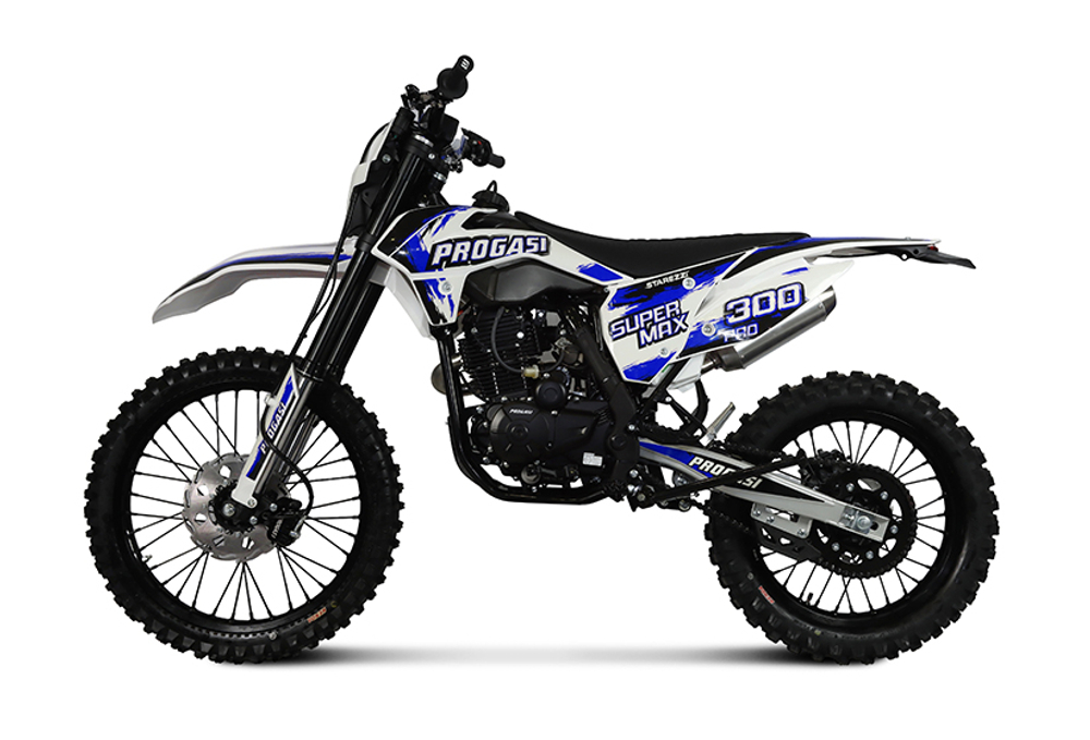 Мотоцикл Эндуро PROGASI Super Max 300 PRO NG Blue/White