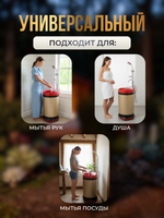 Мобильный душ для дачи и дома SOMMAR BM6.0i