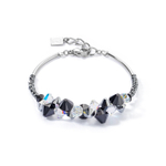 Браслет Coeur de Lion Black-Crystal 4640/30-1318