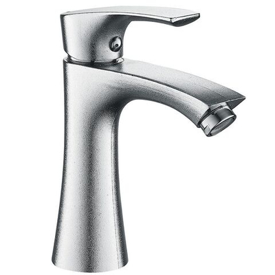 Смеситель для раковины, РМС, корот изл, с картриджем, хром, SL126-001F