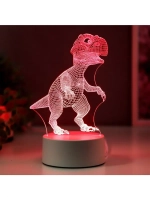 Светильник «Тираннозавр» LED RGB от сети RISALUX
