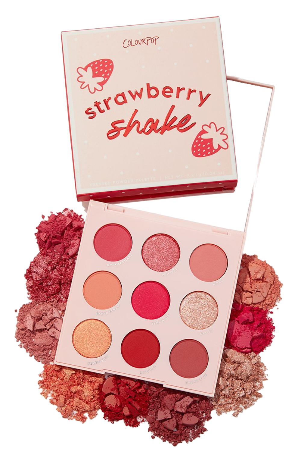 ColourPop Strawberry Shake palette