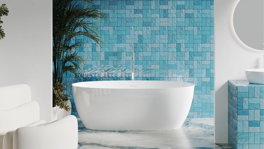 Ванна ALDA 178x92 матовая покраска по RAL полностью