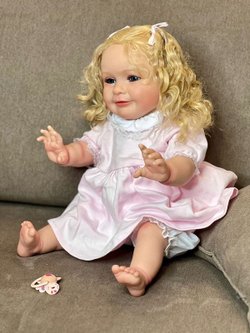 Кукла Реборн мягконабивная 60см в пакете (FA-580)