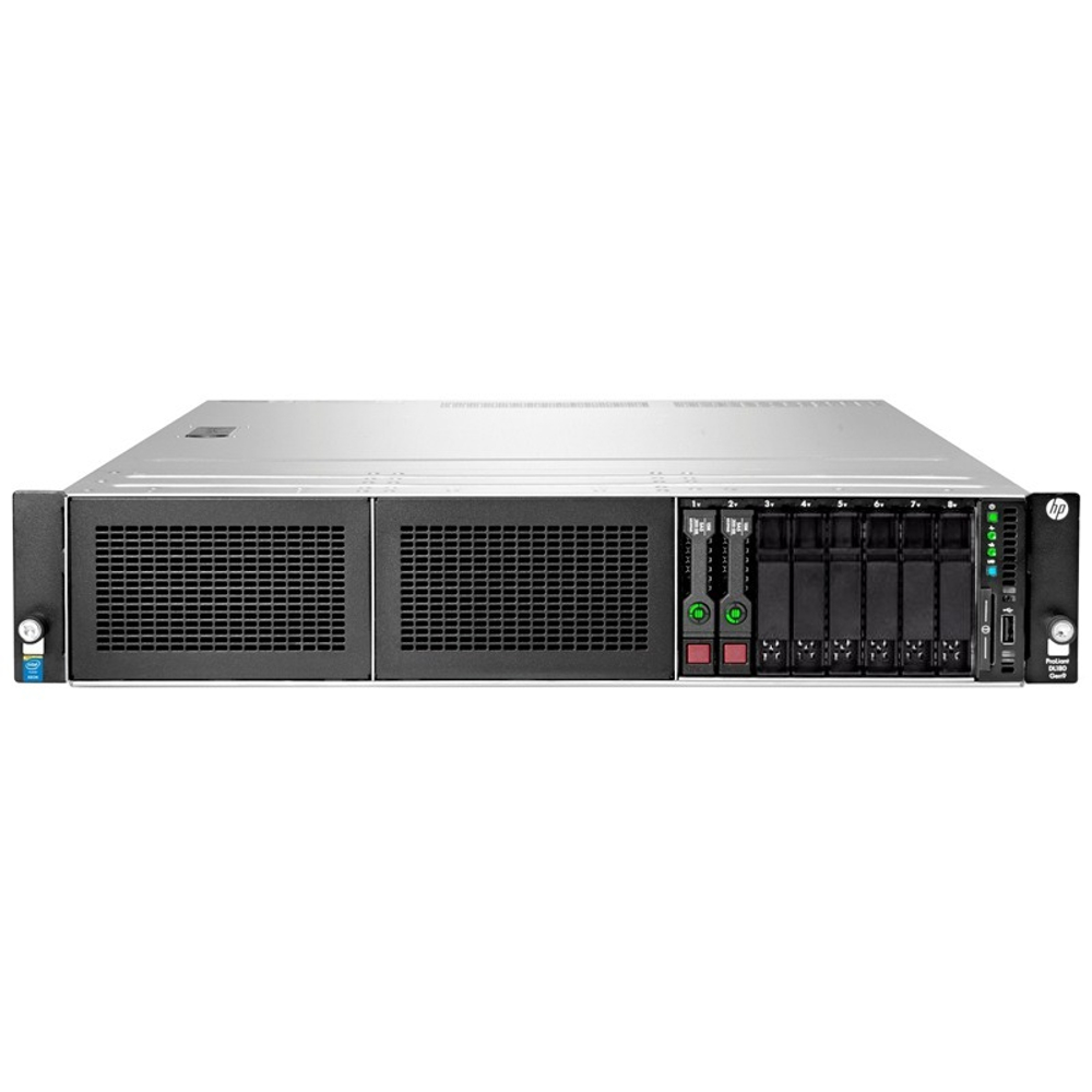 Сервер HPE Proliant DL180 Gen10, 1(up2)x 4208 Xeon-S 8C 2.1GHz, 1x16GB-R DDR4, S100i/ZM (RAID 0,1,5,10) noHDD (8 SFF 2.5" HP) 1x500W (up2), 2x1Gb/s, noDVD, iLO5, Rack2U, 3-3-3