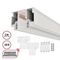 Шинопровод для монтажа в натяжной потолок 3м (CLAMP) Novotech Flum Clamp For Novotech 135327