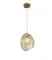 2814-DW-1 BRASS CANOPY+CHAMPINE GLASS (1) Люстра NW