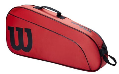 Сумка теннисная Wilson Junior Racket Bag - red/grey/black