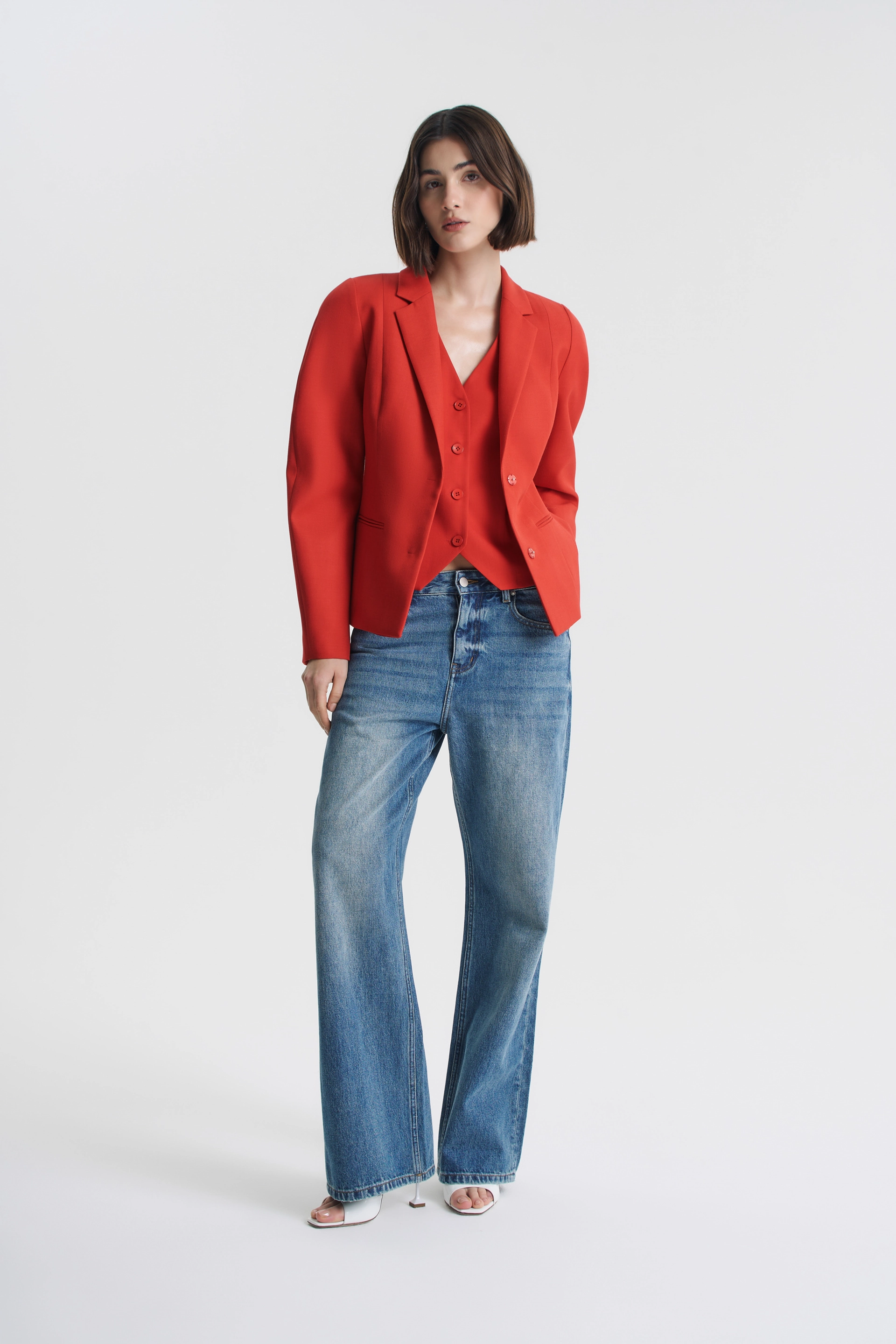 Жакет приталенный