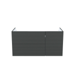 Тумба подвесная IDDIS Bild, 100 см, темно-серый, BIL10G0i95