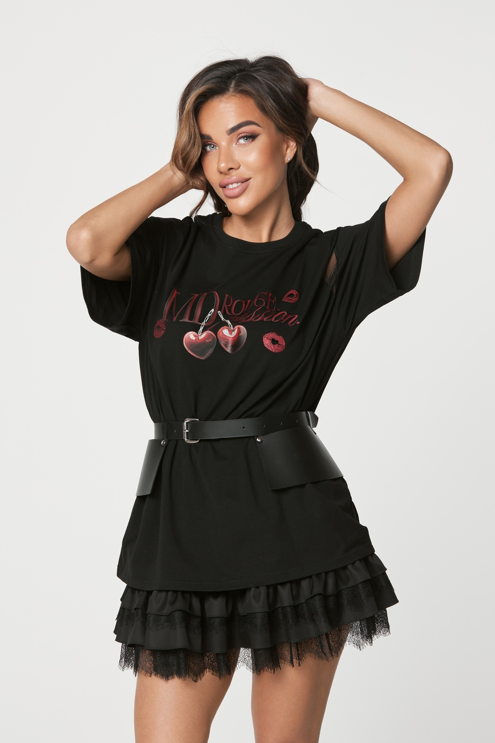 Футболка «MD Rouge» black