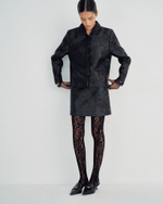 Black blossom jacket