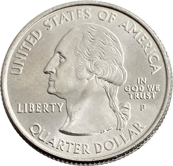 25 центов (1/4 доллара, квотер) 2001 США «Штат Кентукки» (P)