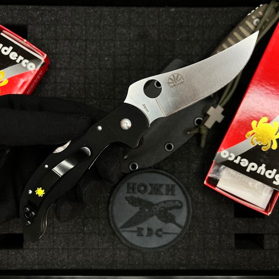 Раритетный складной нож Spyderco PERSIAN FOLDER™ 2 G-10 C132GP