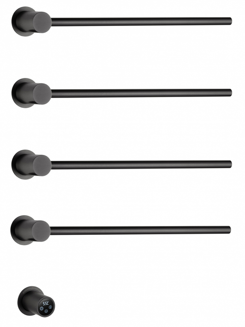 Полотенцесушитель электрический встраиваемый WONZON & WOGHAND HAMBURG, Темный графит (WW-AL314-GM)