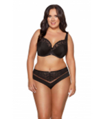 Бюстгальтер Yasemin с чашками на тонком поролоне (Размер: 75G) (Цвет: черный)