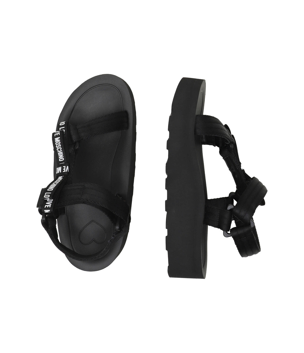 Босоножки Love Moschino - черный(JA16444I0IIX9)