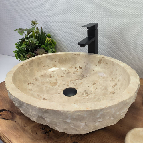 Раковина из мрамора Erozy Cream EM-62654 55*46*15 123