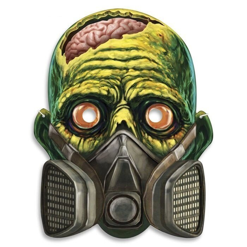 Маска карнавальная "Зомби"