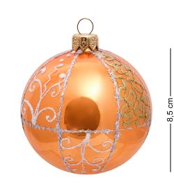 Элита НФШ-1213/1 Набор ел.украшений Шар 2шт «Паутинка» 80 мм