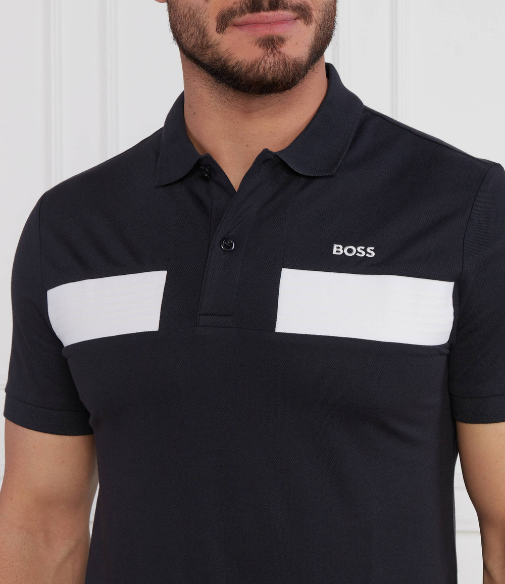 Поло Paule 2 BOSS GREEN - темно-синий(50494310)