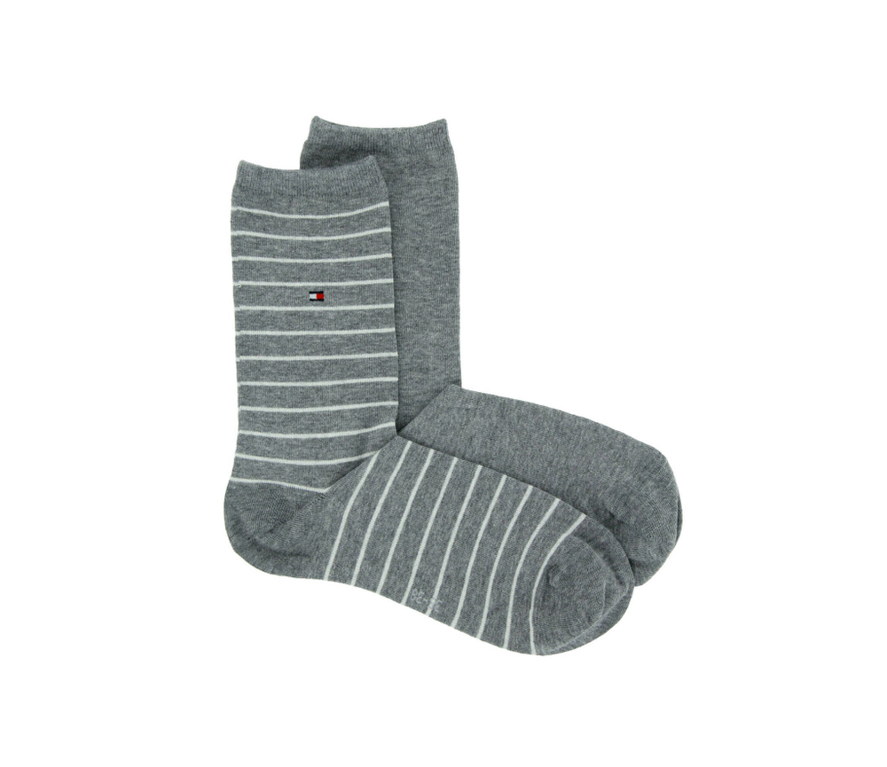 носки 2 пары Tommy Hilfiger - серый(100001494)