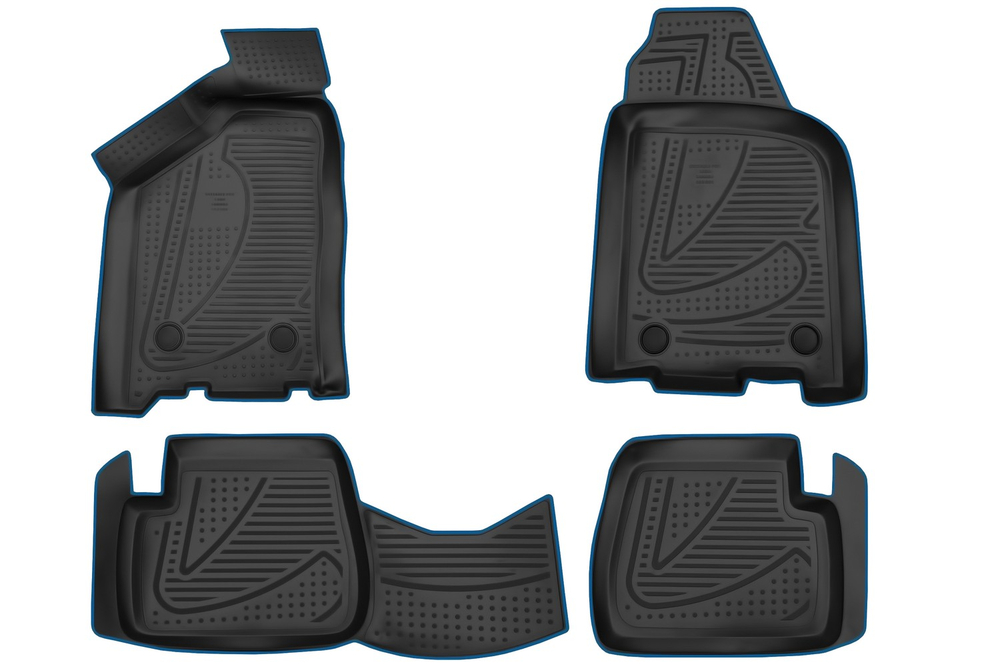 Коврики в салон для LADA (ВАЗ) Samara KANT.F900250E1.BL