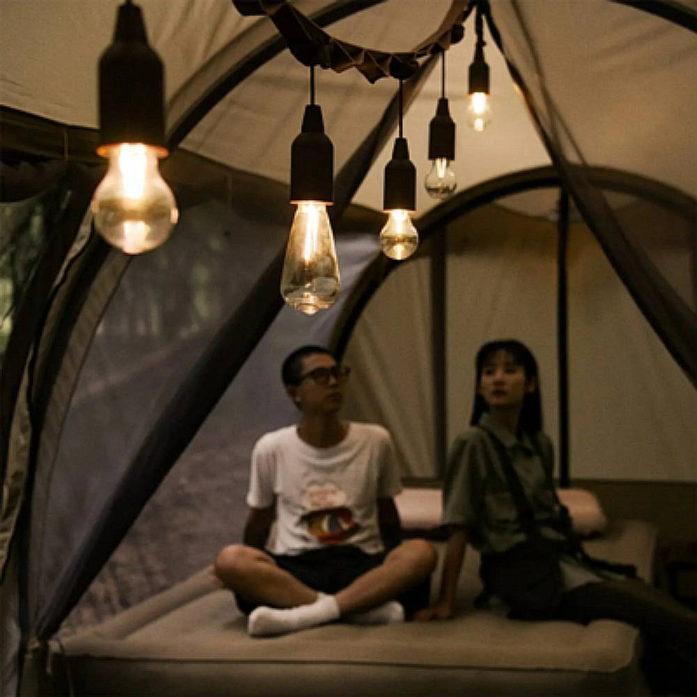 Лампочка Naturehike NH21ZM002 (Wood grain Milk froth lamp-USB type)