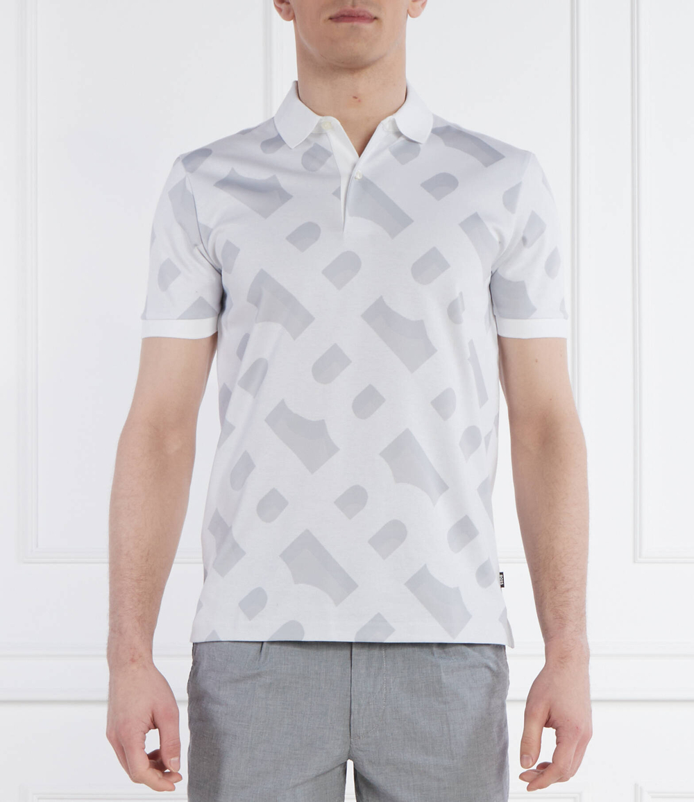 Поло Prout BOSS BLACK - белый(50504131)