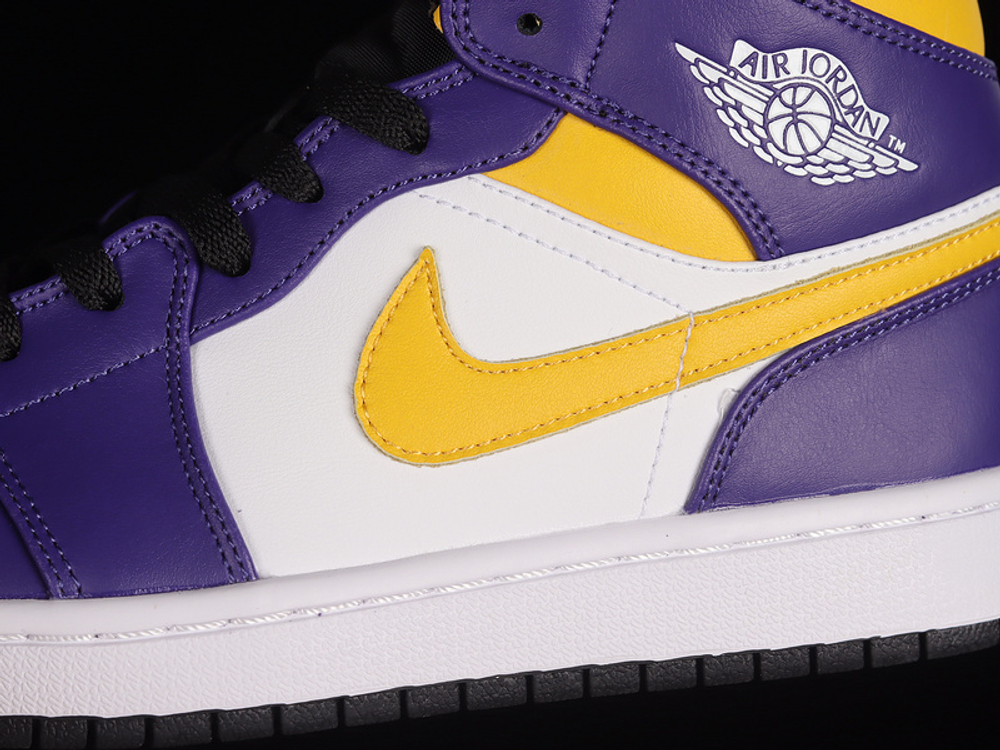 Jordan 1 Mid Lakers (2022)