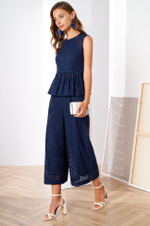 3823 Брюки женские (т.синий)