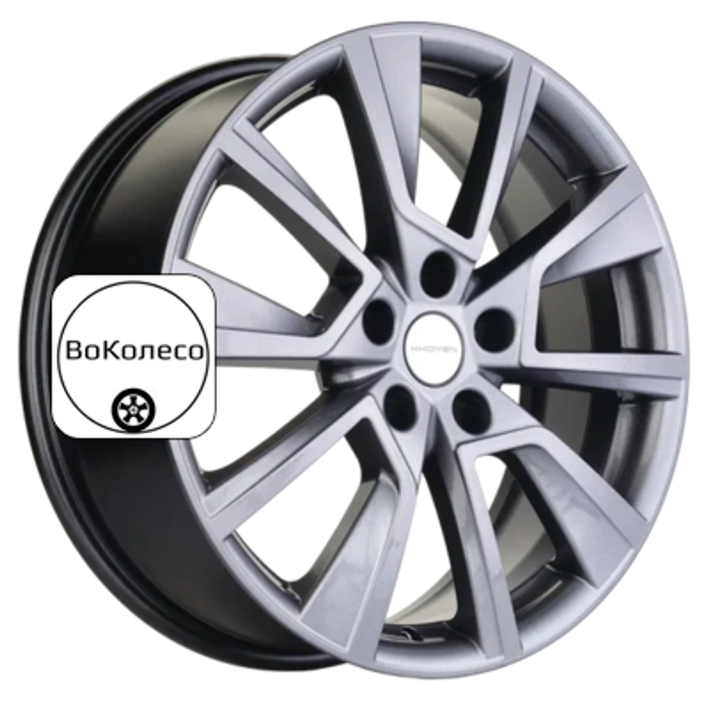 7x18/5x114,3 ET38 D67,1 KHW1802 (Outlander) Gray Khomen Wheels