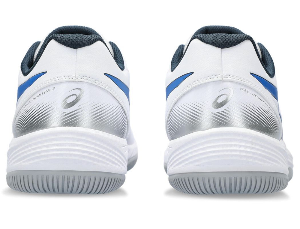 Мужские кроссовки для бадминтона/сквоша Asics Gel-Court Hunter 3 - white/illusion blue