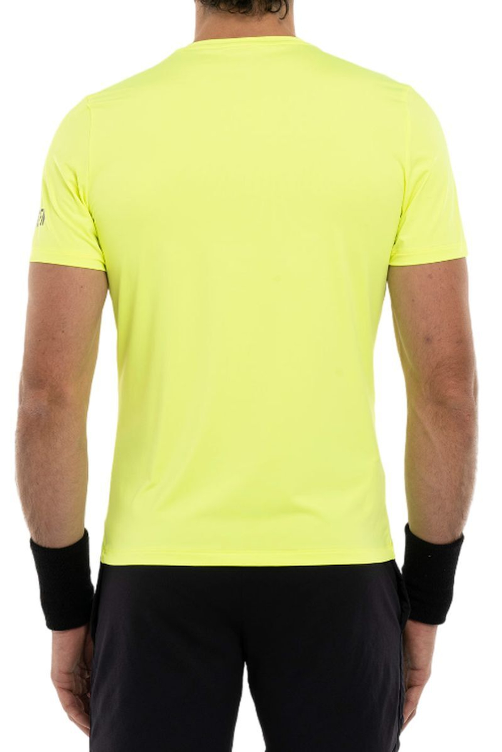 Мужская теннисная футболка Hydrogen Tennis Basic T-Shirt - желтый