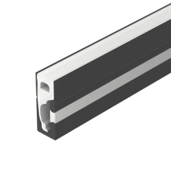 Силиконовый профиль WPH-FLEX-0616-SIDE-S9-5m BLACK (Arlight, Силикон) 045788