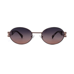 Очки Elfspirit Sunglasses 1223 c.002 овальнчые коричневые с золотом