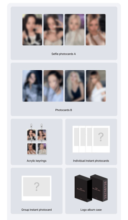 Альбом BLACKPINK 3rd MINI ALBUM [DEADLINE] GRAY Ver.