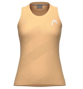 Женский топ теннисный Head Pro Tank - apricot