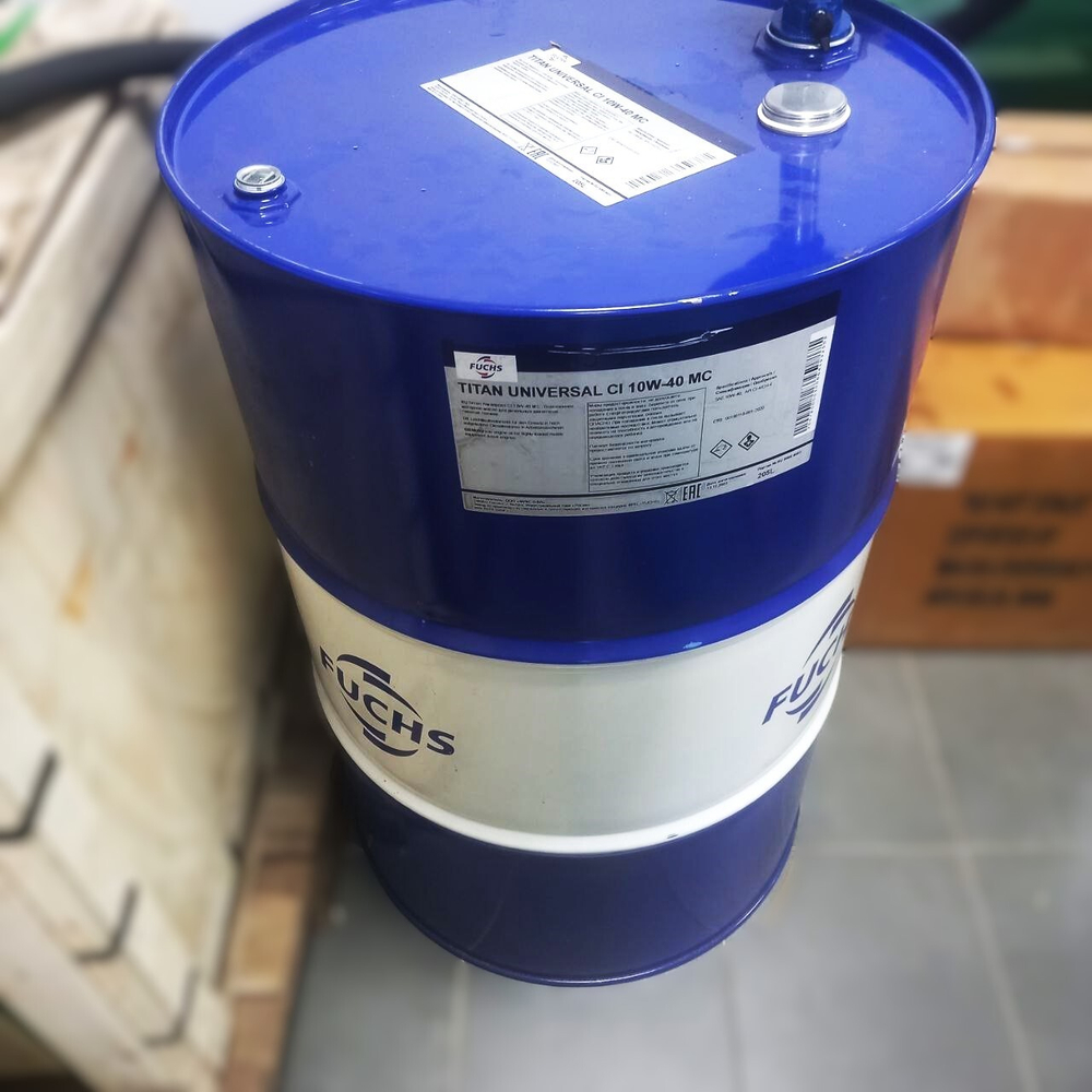 Моторное масло TITAN (CARGO) UNIVERSAL CI 10W40 MC (бочка 205л) | FUCHS (FOXGEAR)